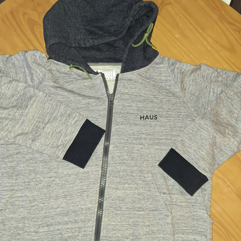 Golden Goose Gray and Black Hoodie